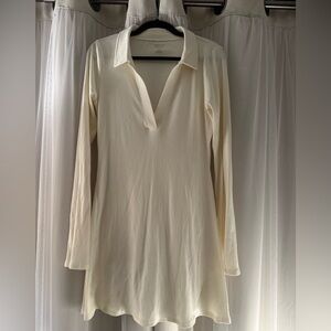 American Eagle collared knit mini dress. Size Large